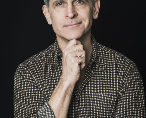 Porträtt Daniel Goldmann, skådespelare.