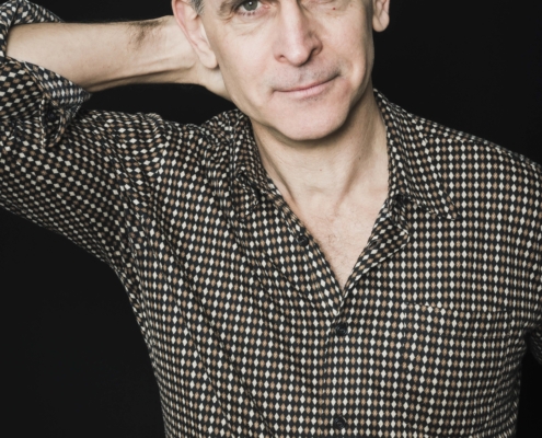 Porträtt Daniel Goldmann, skådespelare.