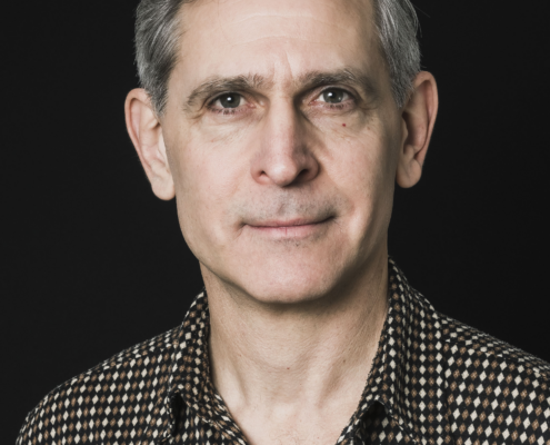 Porträtt Daniel Goldmann, skådespelare.