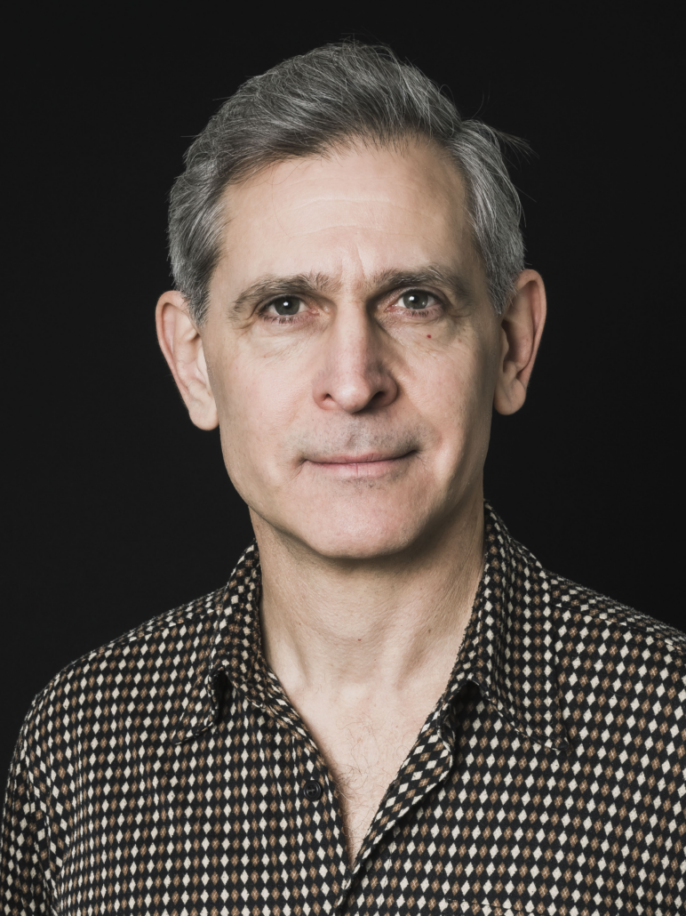 Porträtt Daniel Goldmann, skådespelare.